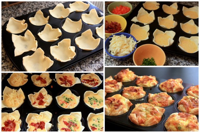 In the Kitchen: Mini Quiches