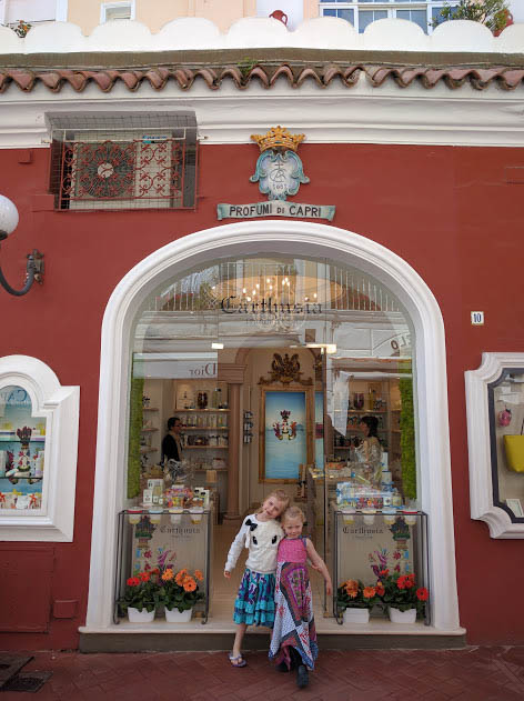 Family Fun in Positano